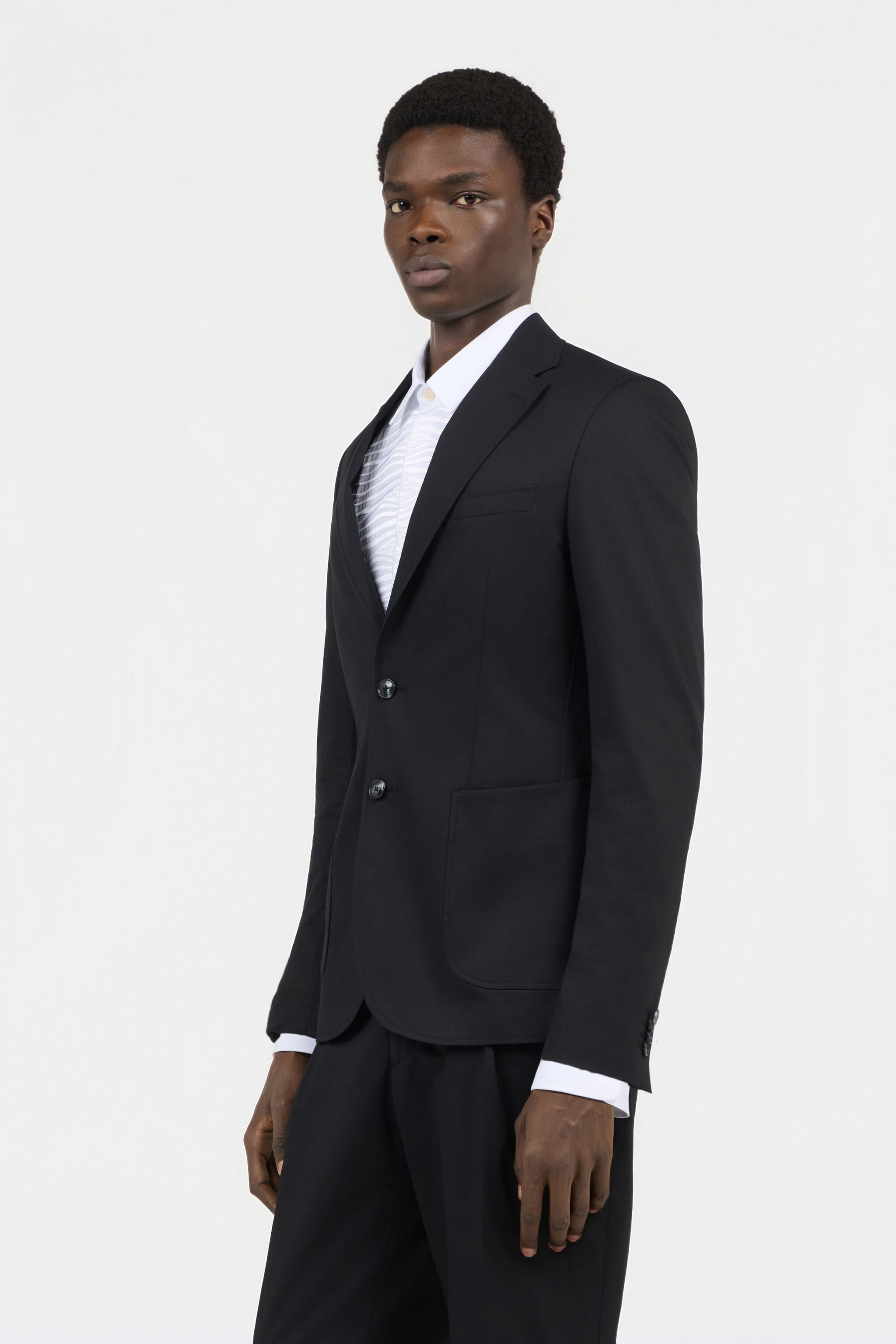 RC Black Cotton Suit BLACK SOT40A-LG026