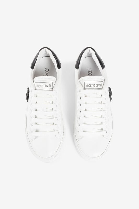 RC Sneakers with Monogram Mirror Snake RC Sneakers with Monogram Mirror Snake White/Black RKS038-PZA90