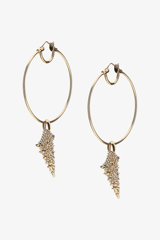 RC Earrings with shell Gold SWG005-AM130