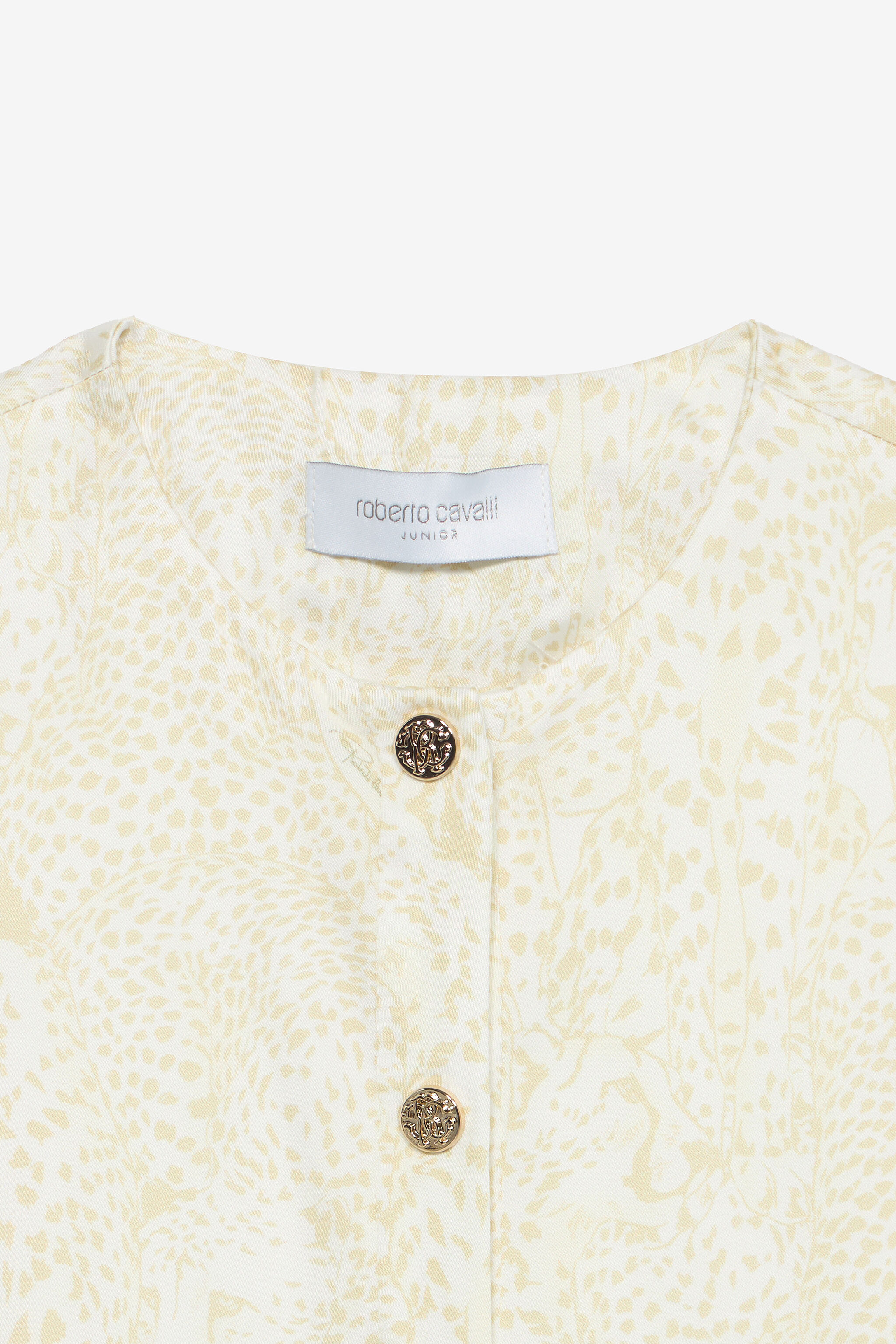 JU Jacke Mit Gepardenprint Elfenbein UJT42B-6DO35