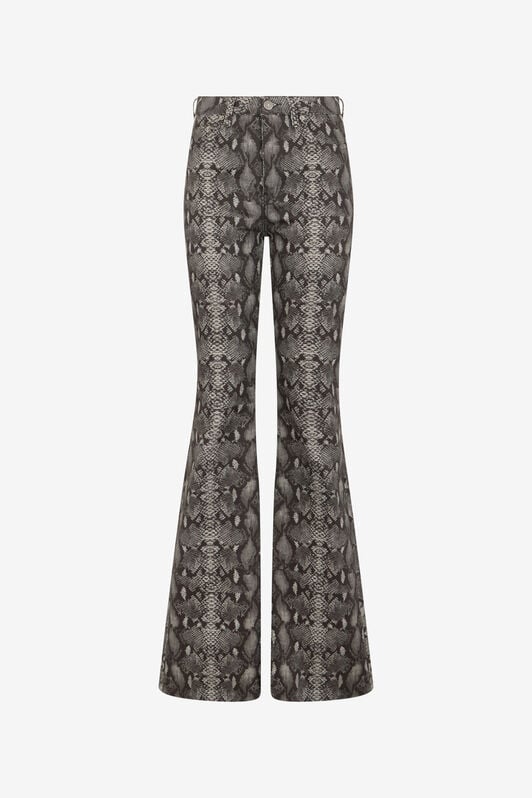 RC Python Print Jeans PYTHON DARK GREY SOJ20S-DL008