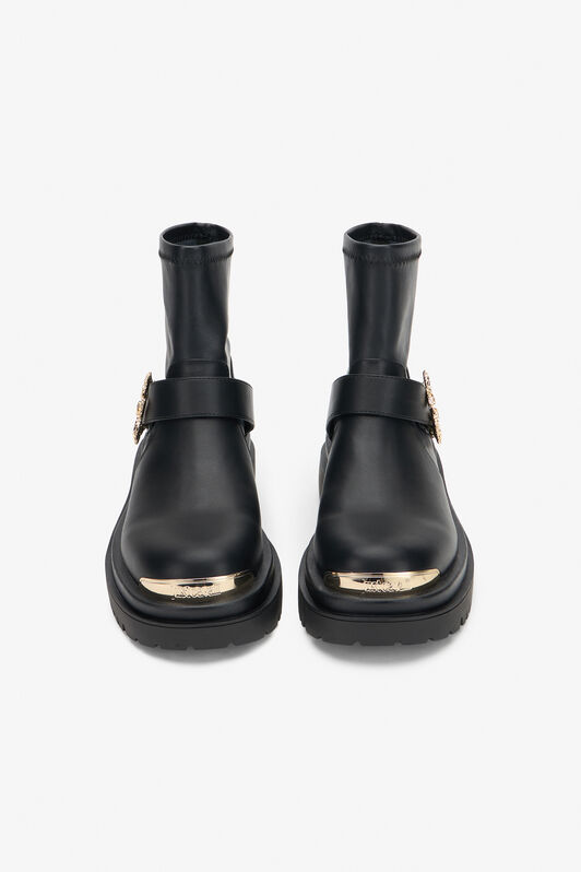 JC Black Ankle Boots BLACK VFS132-VF660