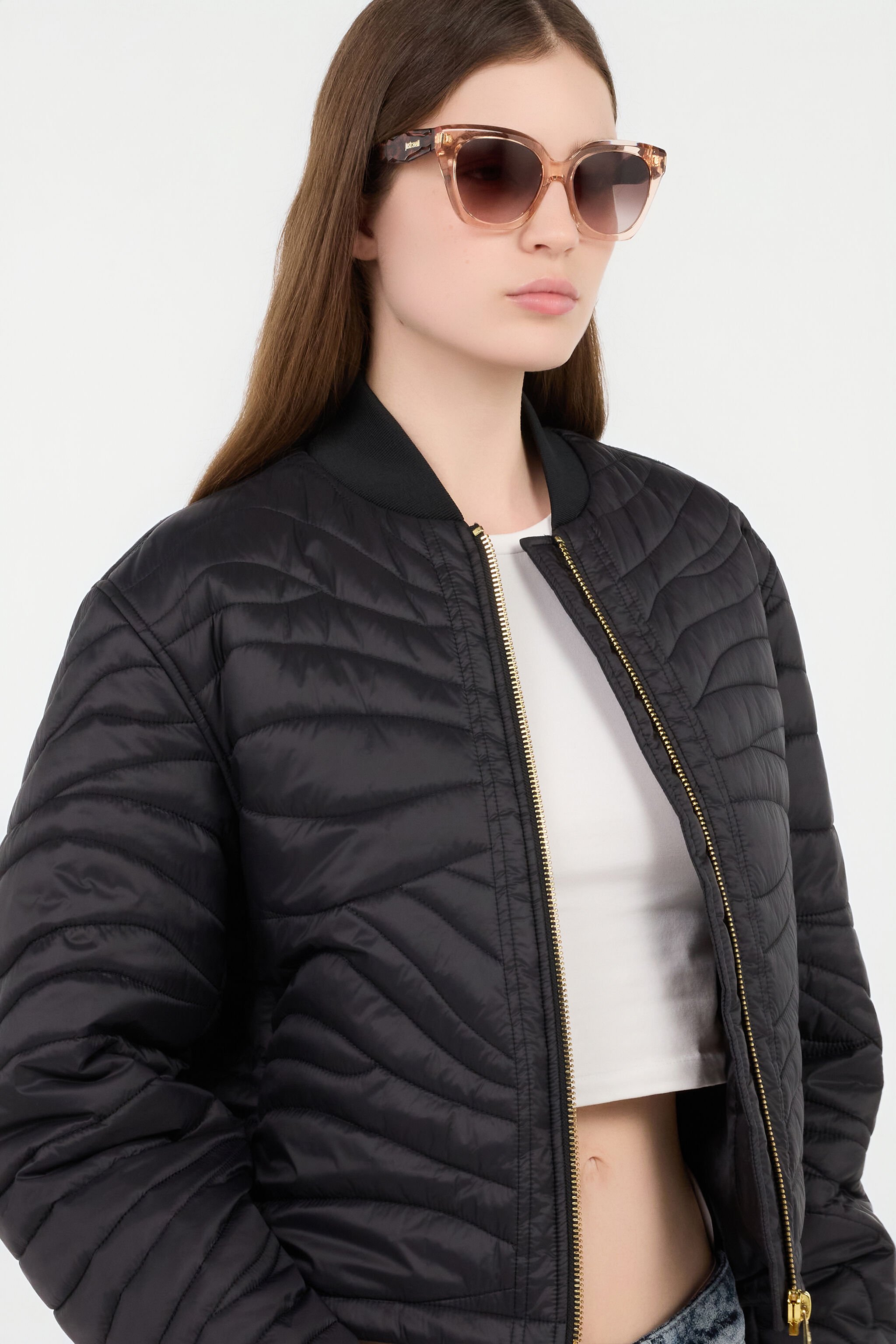 JC Wide and trendy feminine front SHINY TRANSP.PEACH VALD26-ID268