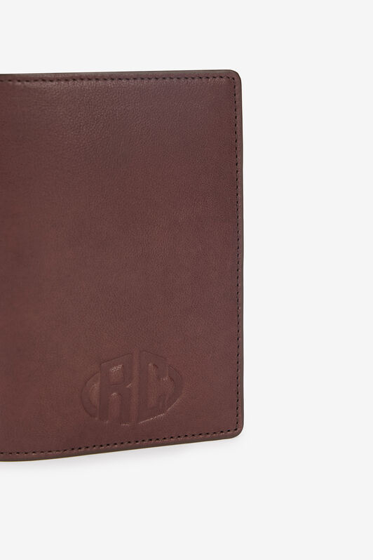 RC Bi-Fold Wallet with RC Monogram RC Bi-Fold Wallet with RC Monogram Brown VRA002-PGB00