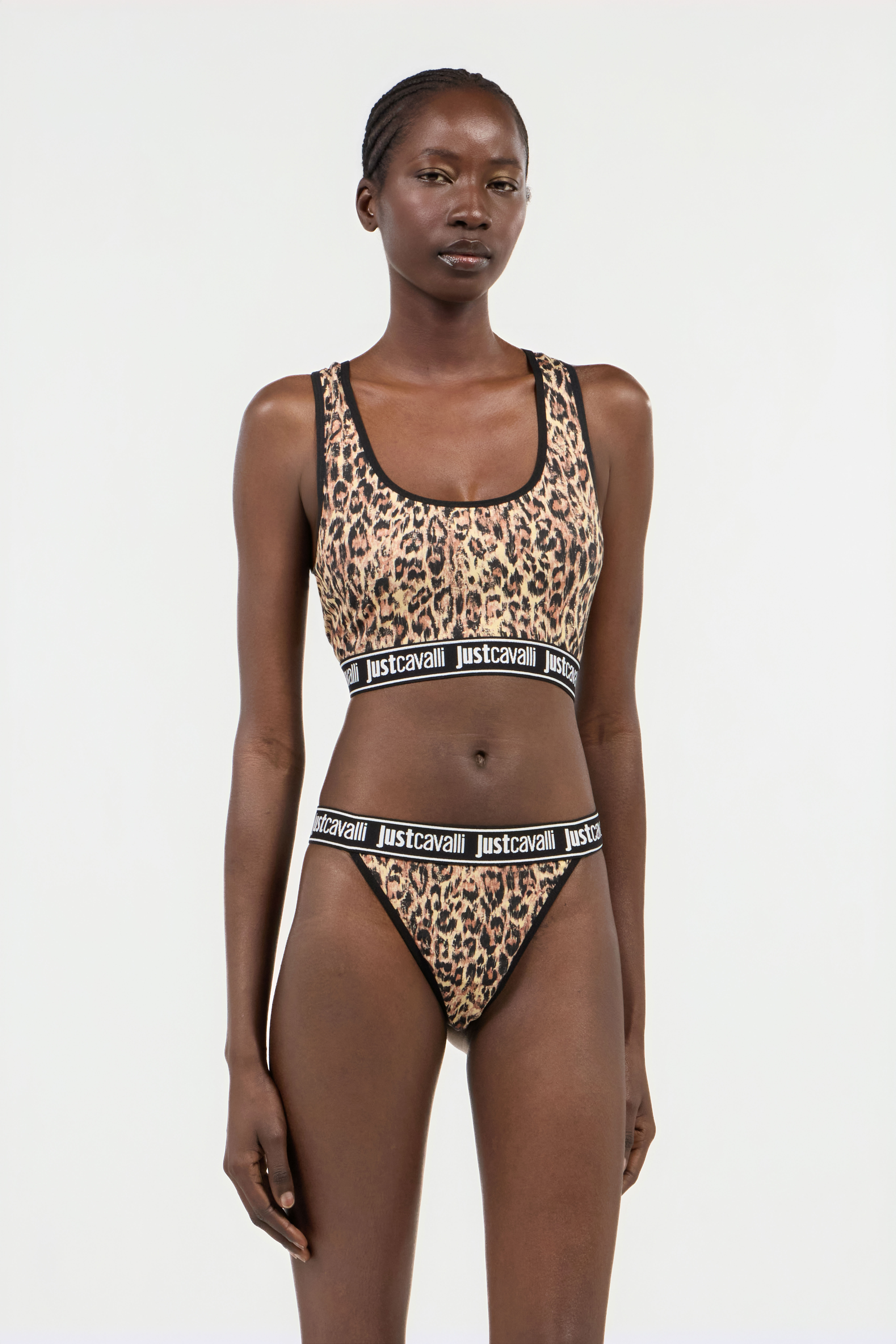 JC Reggiseno Stampa Jaguar Skin CREMINO BIS UFU007-UF204