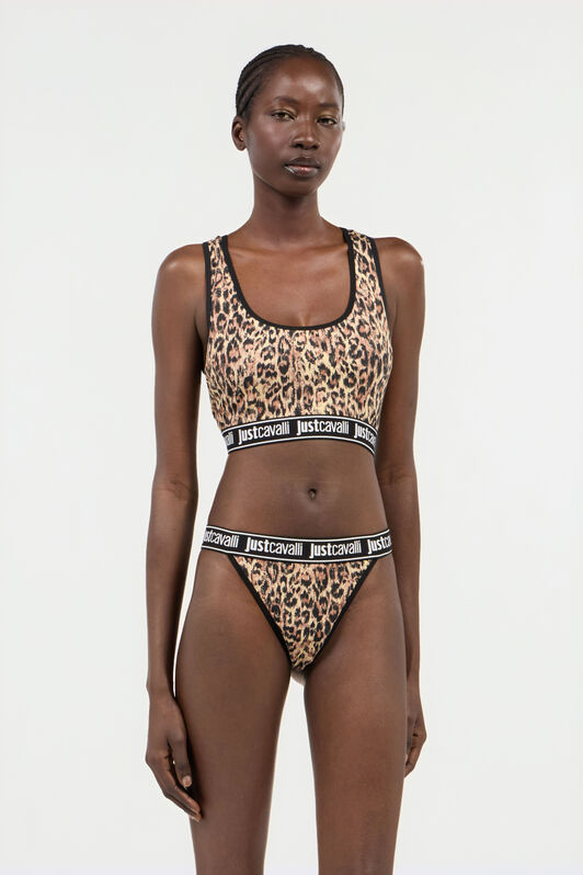 JC Reggiseno Stampa Jaguar Skin JC Reggiseno Stampa Jaguar Skin CREMINO BIS UFU007-UF204