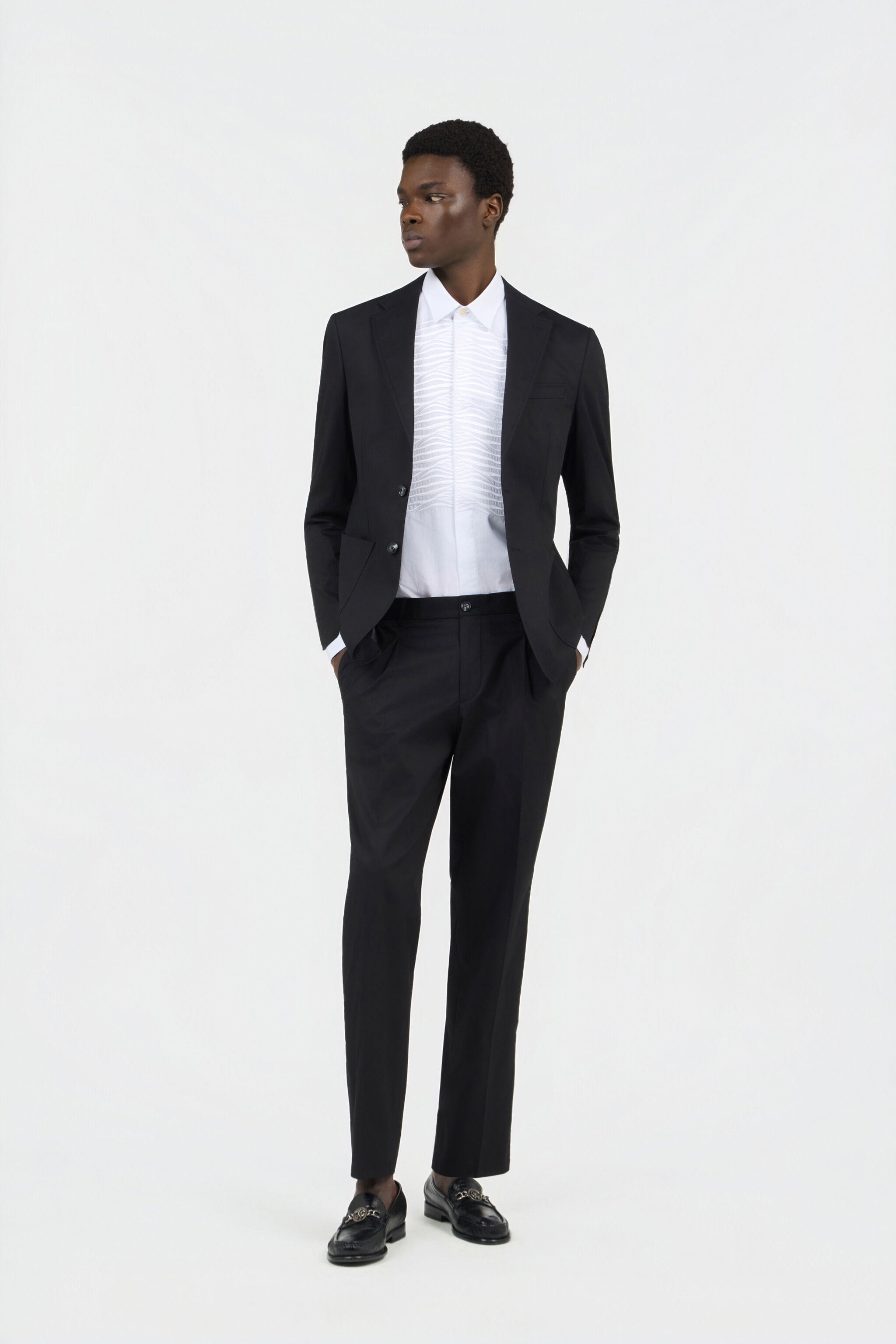 RC Black Cotton Suit BLACK SOT40A-LG026