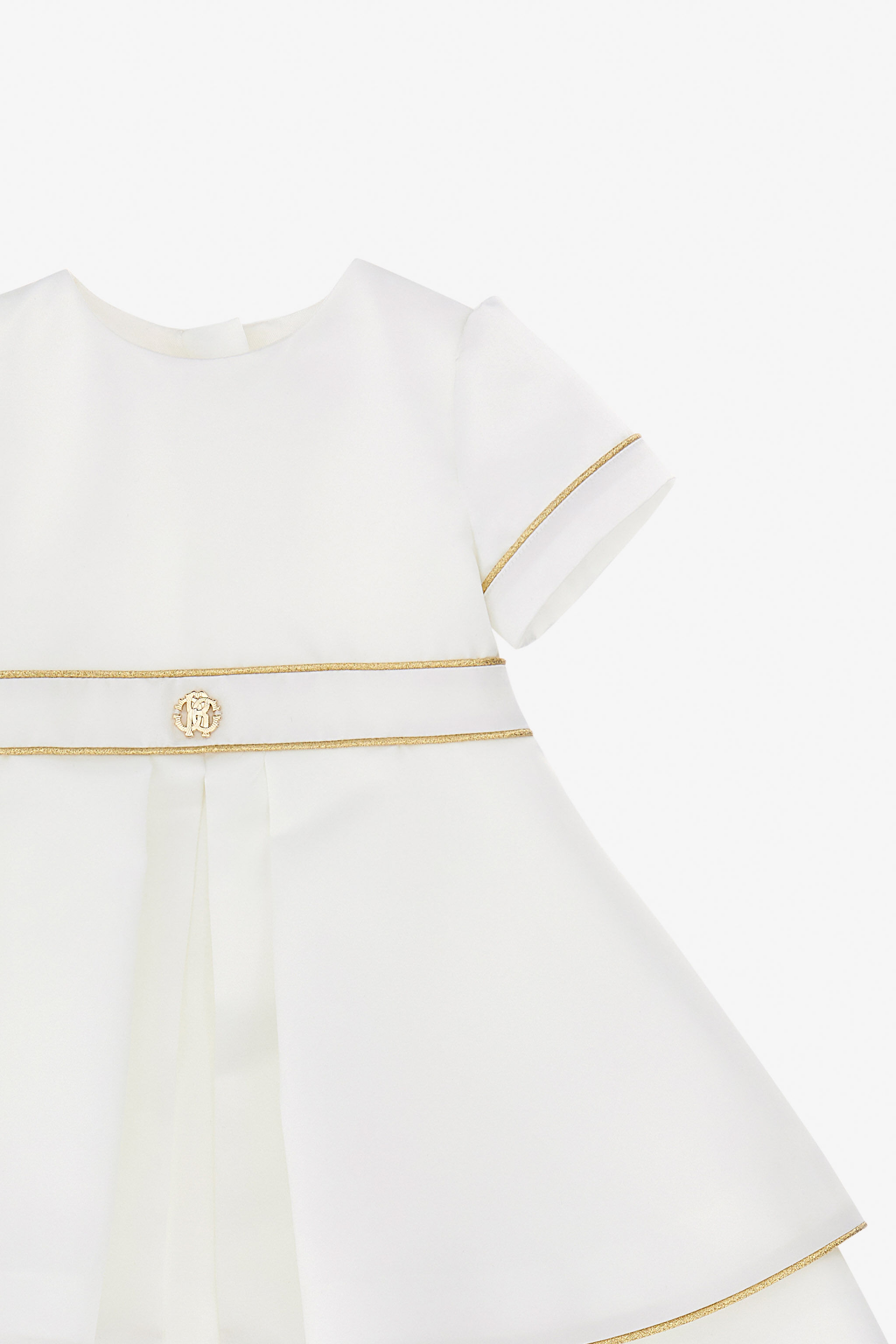 JU Kleid mit dem Logo RC Weiß TJT107-KU012
