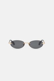 ${brand} Oval rimless sunglasses ${colorDescription} ${masterID}