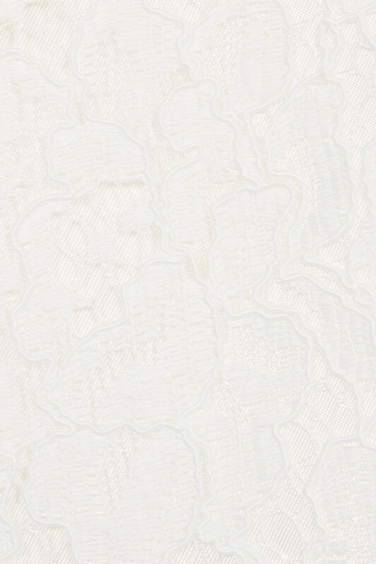 JU Kleid Mit St.Galler Muster Weiß UJT10S-RP001
