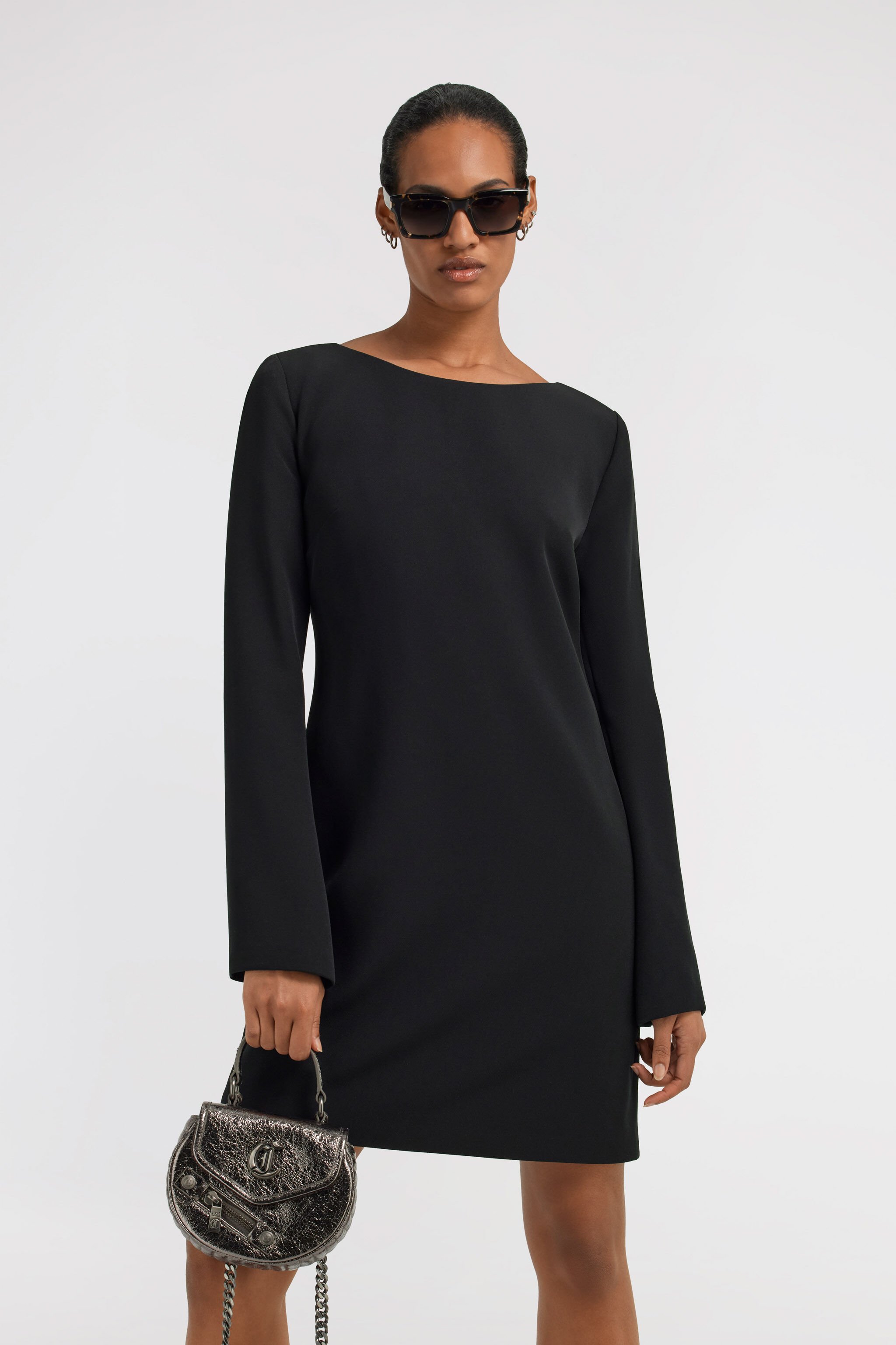 JC Just Cavalli Dress Black TFT141-TF208
