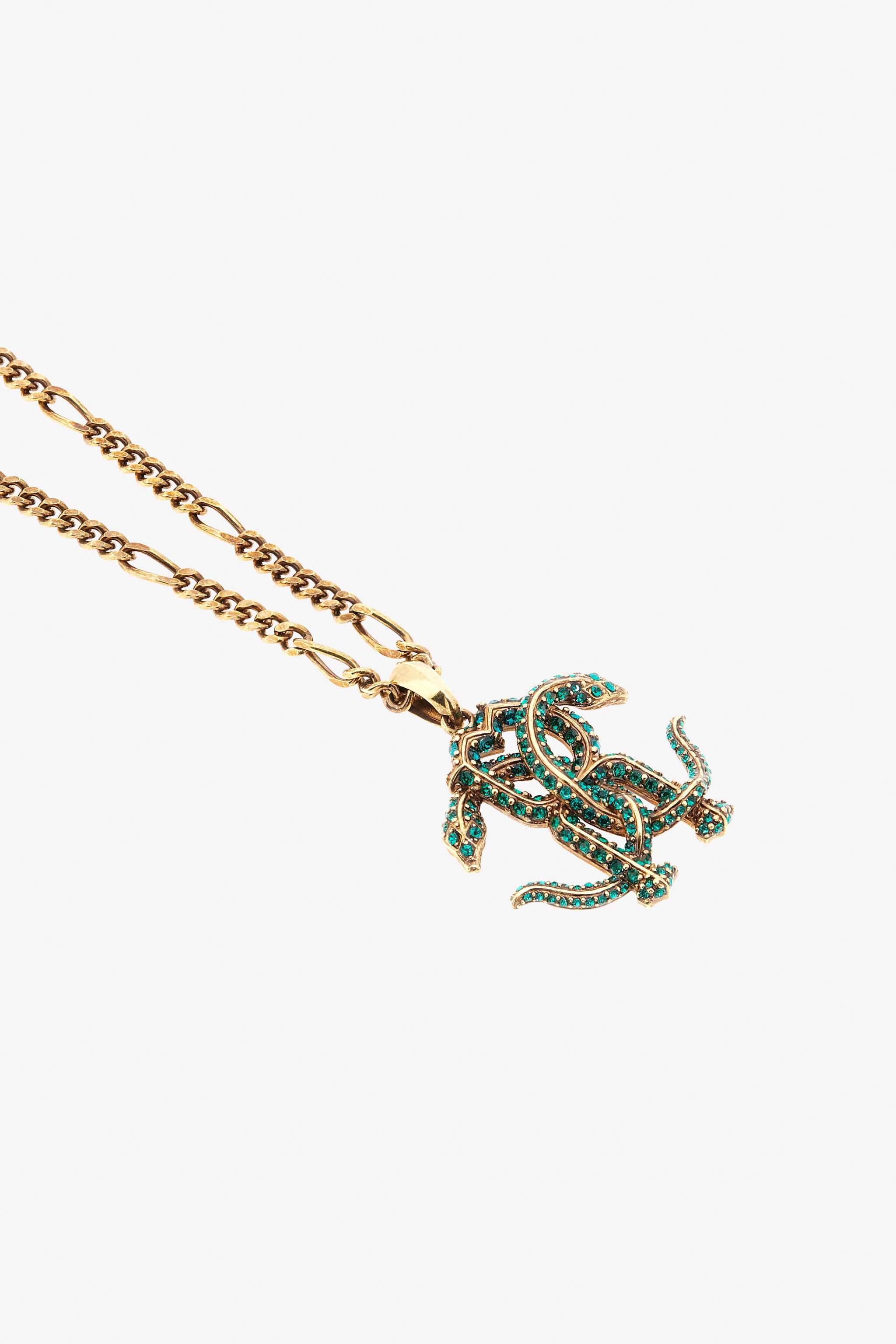 RC Gold Necklace with RC Pendant Gold TKG024-AM066