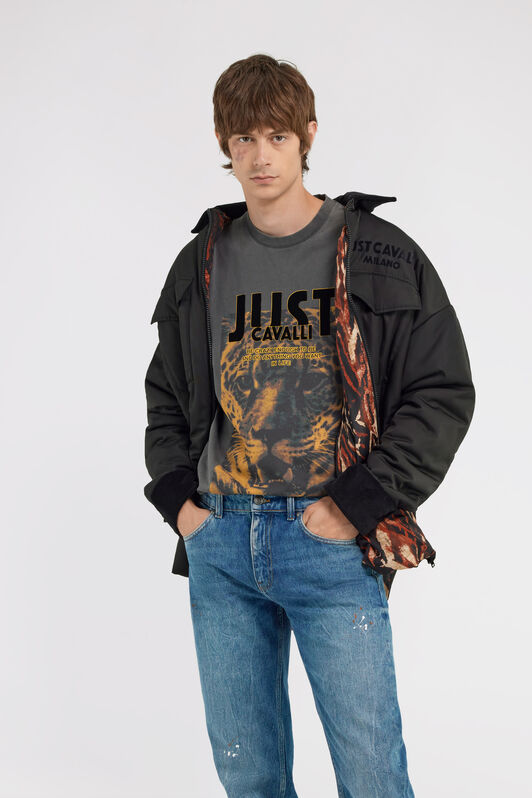 JC Giacca imbottita Just Cavalli Nero TFT069-TF093