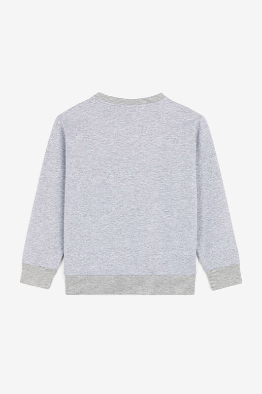 JU Sweatshirt mit Logo-Print Grau OJT935-ISA2J