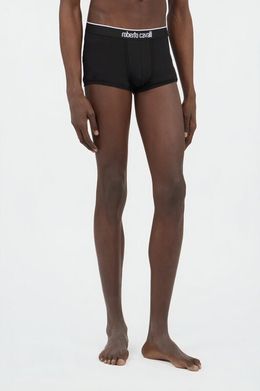 RC Bi-Pack Boxer In Cotone Neri BLACK TRO20B-JJ016