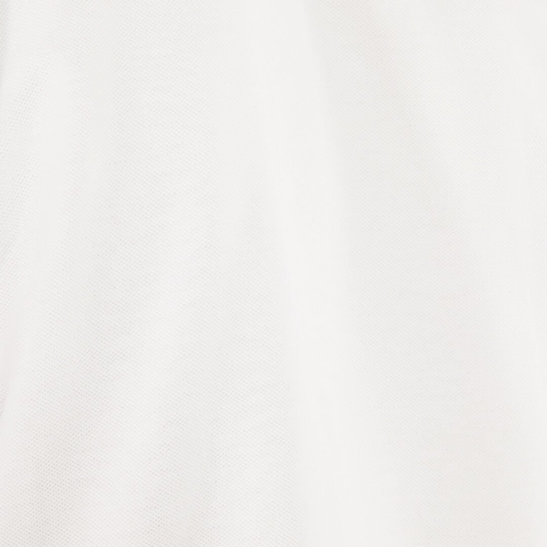 RC Polo Shirt with Jaguar Skin Details White VRT64A-KB002