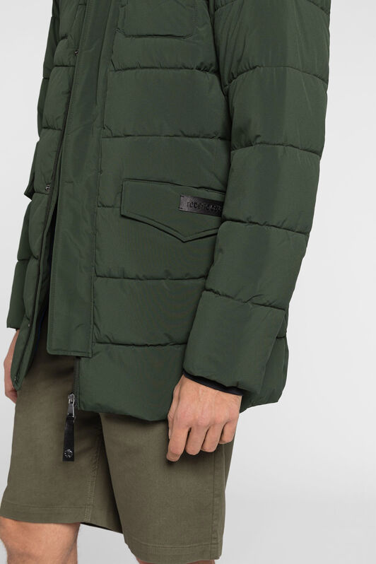 RC Kapuzenjacke mit Logo-Applikation RC Kapuzenjacke mit Logo-Applikation Dunkelgrün JST40D-SB002