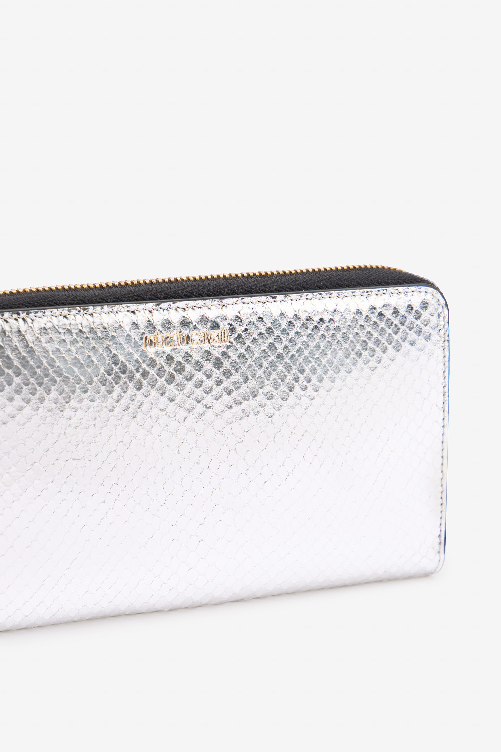 RC Zip-Around Wallet with Snake Print Plata TKA006-PZ579