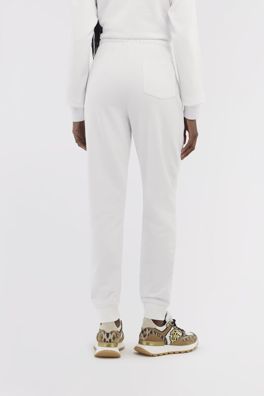 RC Pantaloni sportivi con firma Bianco NOT22B-CF052