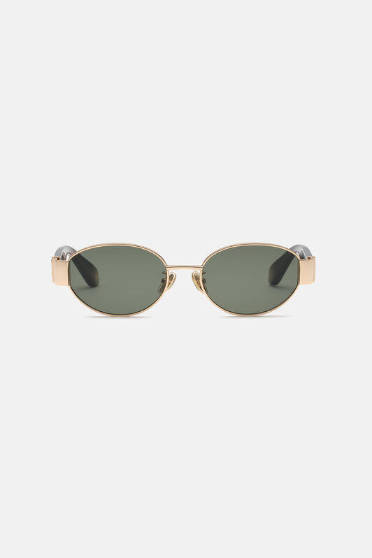 RC Sunglasses with snakeskin effect metal trim RC Sunglasses with snakeskin effect metal trim SHINY TOTAL ROSE GOL UALD36-ID233