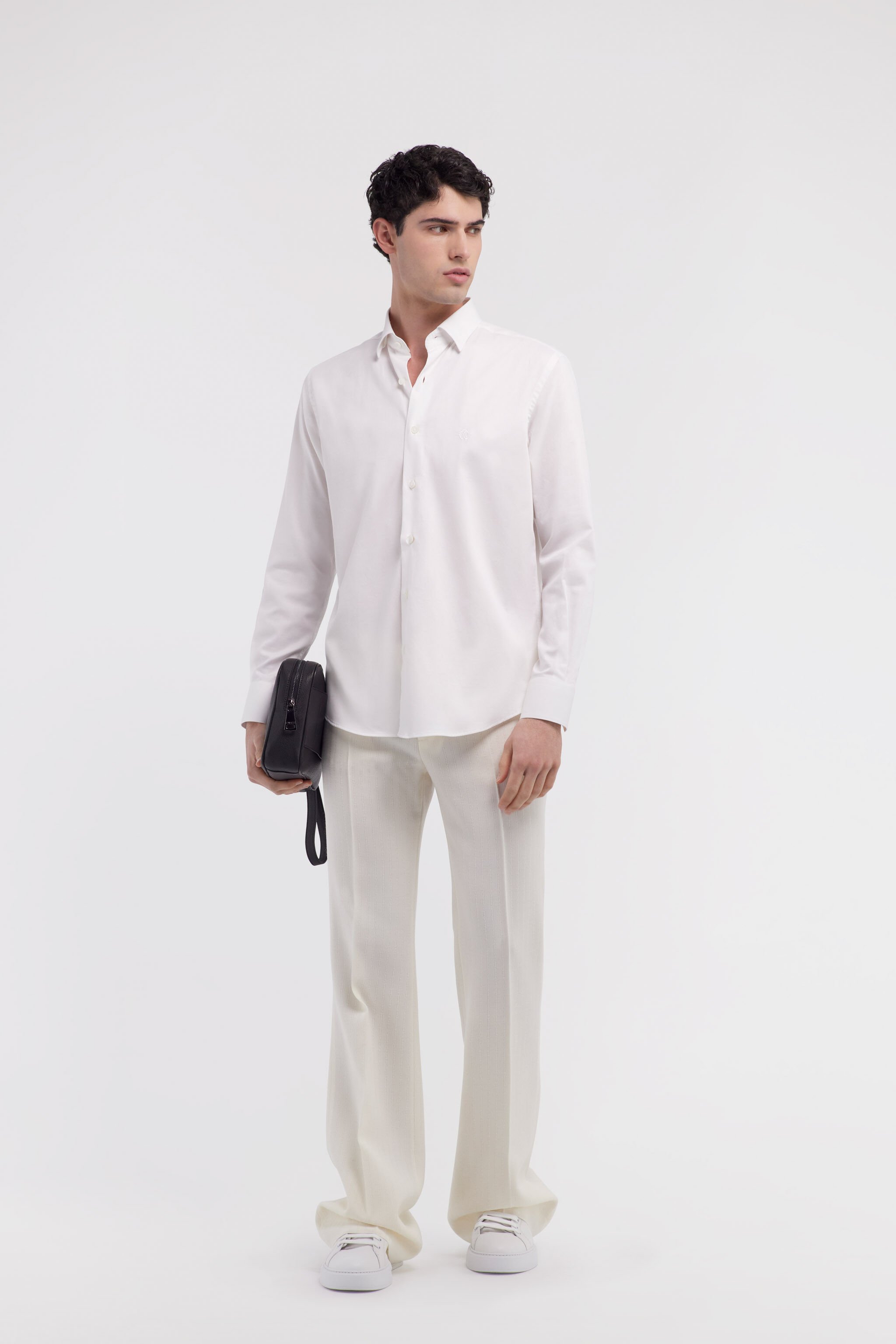 RC Shirt with Monogram RC White JST70B-CO015
