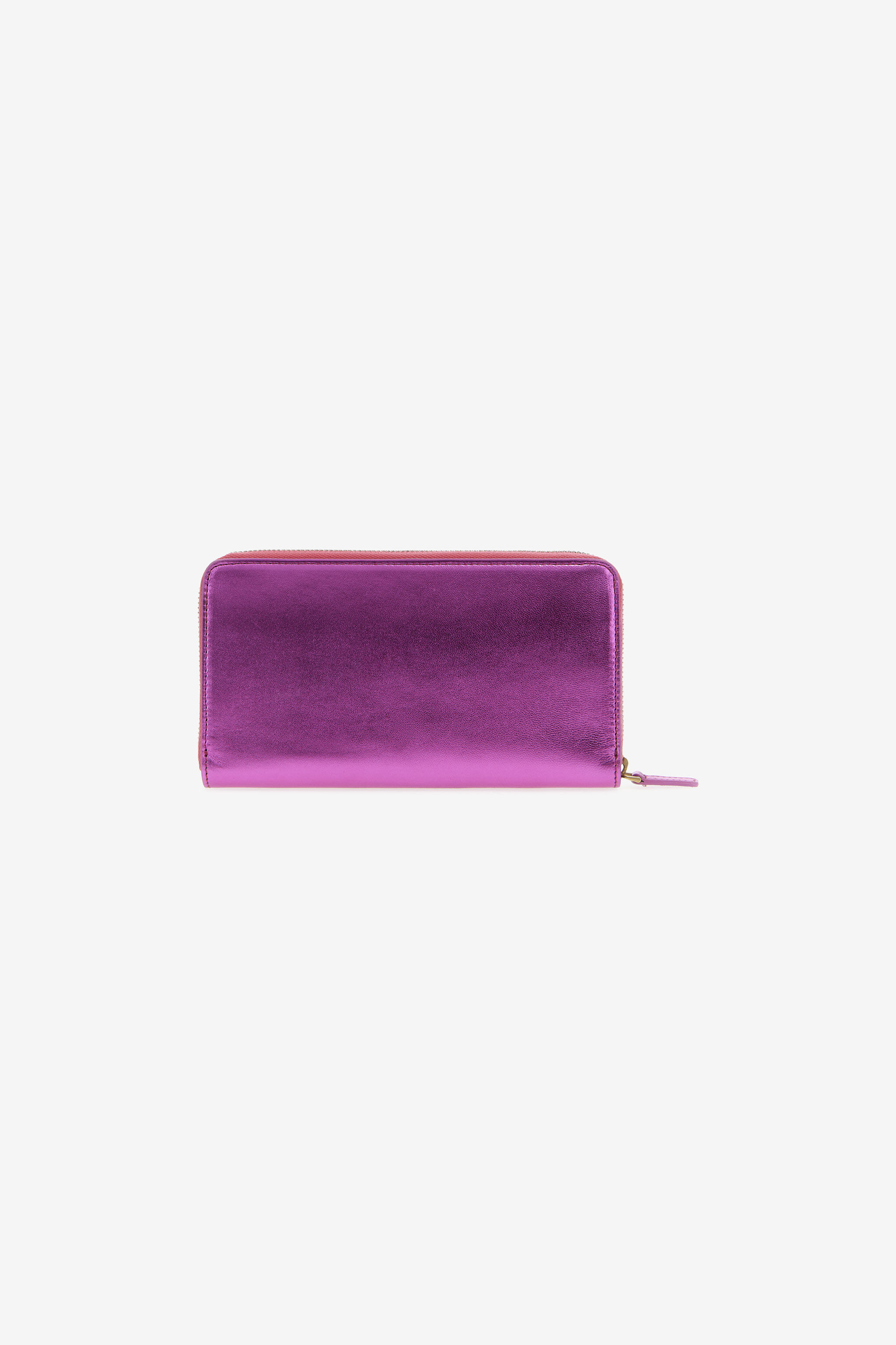 RC Wallet with Monogram RC and zip Fuchsia SKA001-PN199