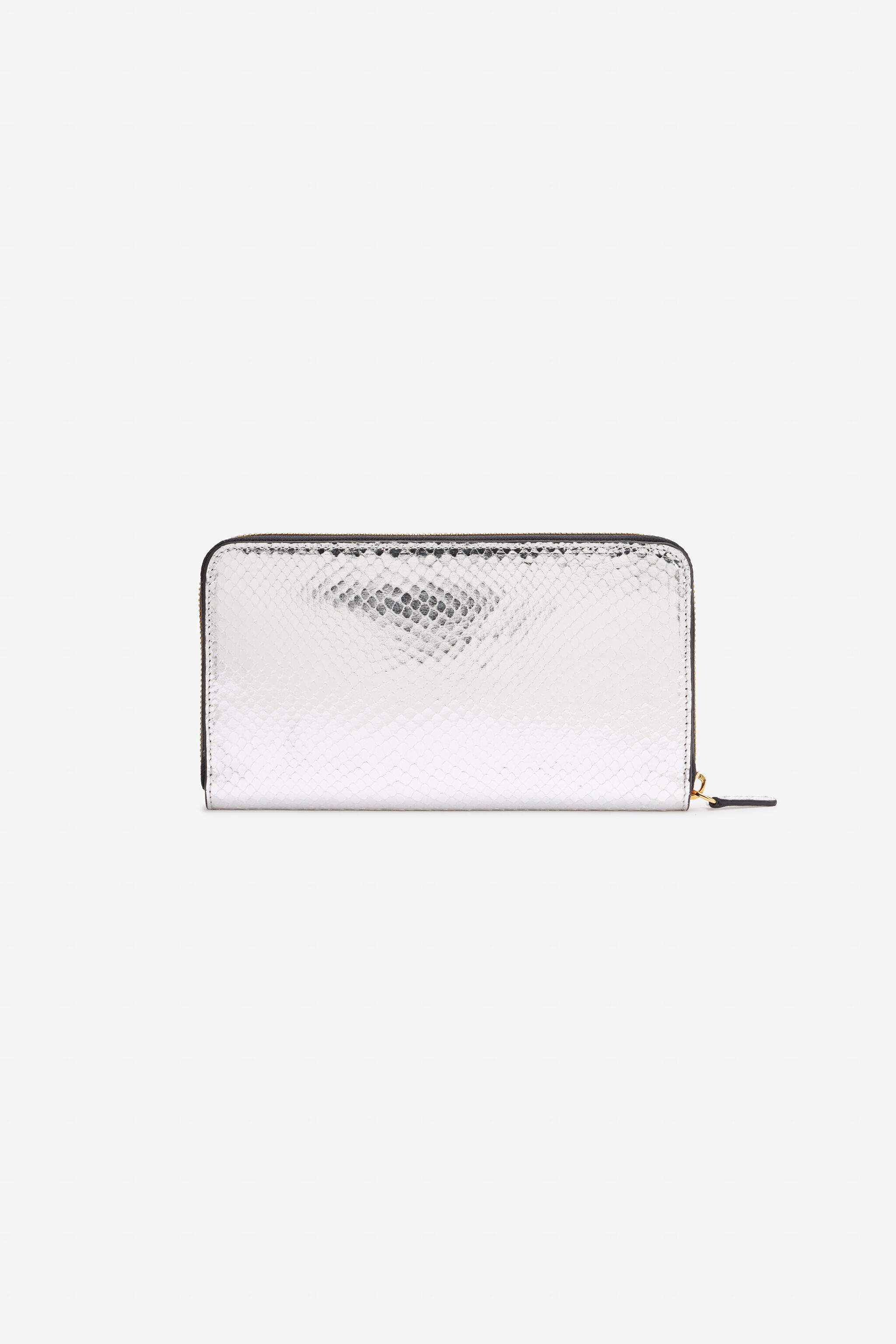 RC Zip-Around Wallet with Snake Print Plata TKA006-PZ579