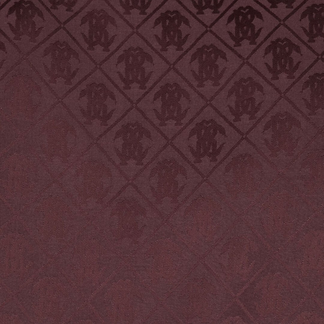 RC Silk Blend Shirt with All-Over Monogram Purple VRT711-RK010