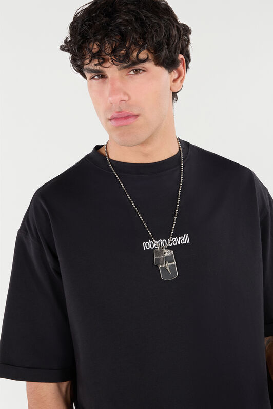 RC Necklace with Double Pendant Silver VRG004-AM007