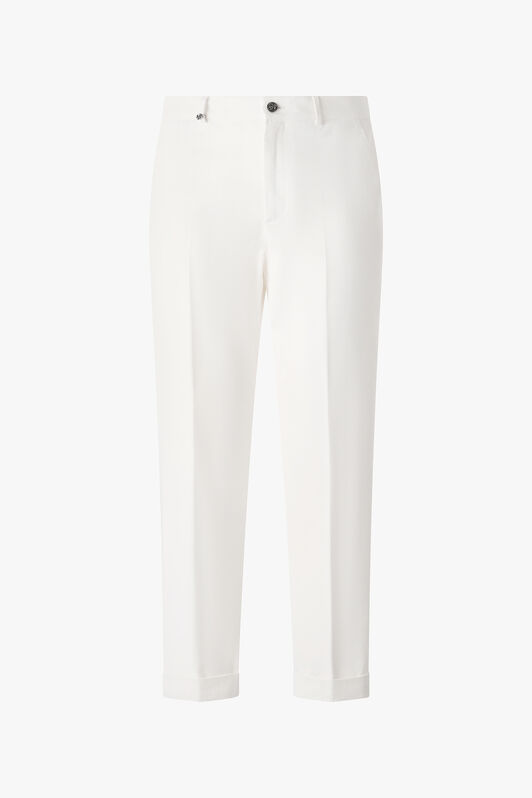 RC Pantalon Jambe Droite Blanc URT247-4NN53