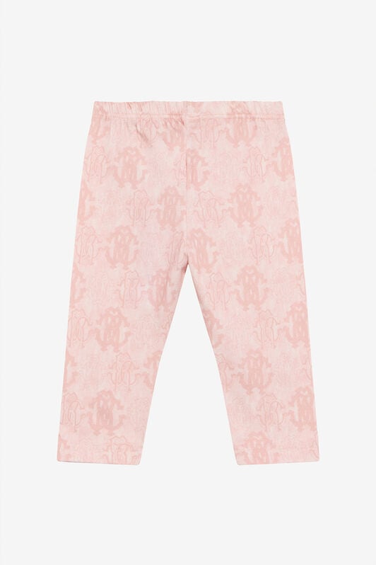 JU Hose mit 3D Monogram-Print ROSE TJT205-JFL99