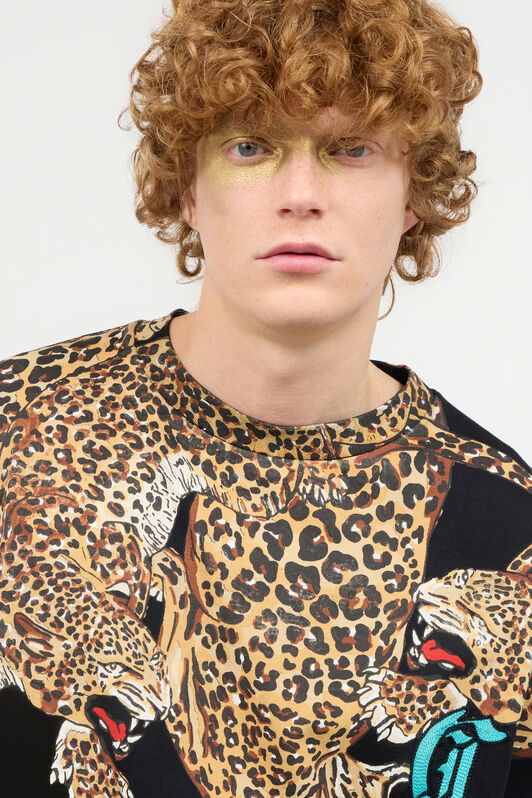 JC Camiseta Con Jaguares Negro UFT034-UF054