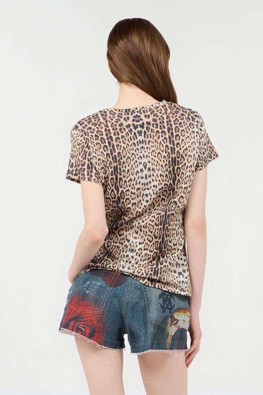 RC Jaguar Print T-shirt JAGUAR POT60C-JFG34