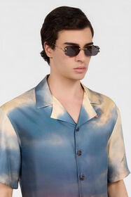 ${brand} Metal rimless sunglasses ${colorDescription} ${masterID}