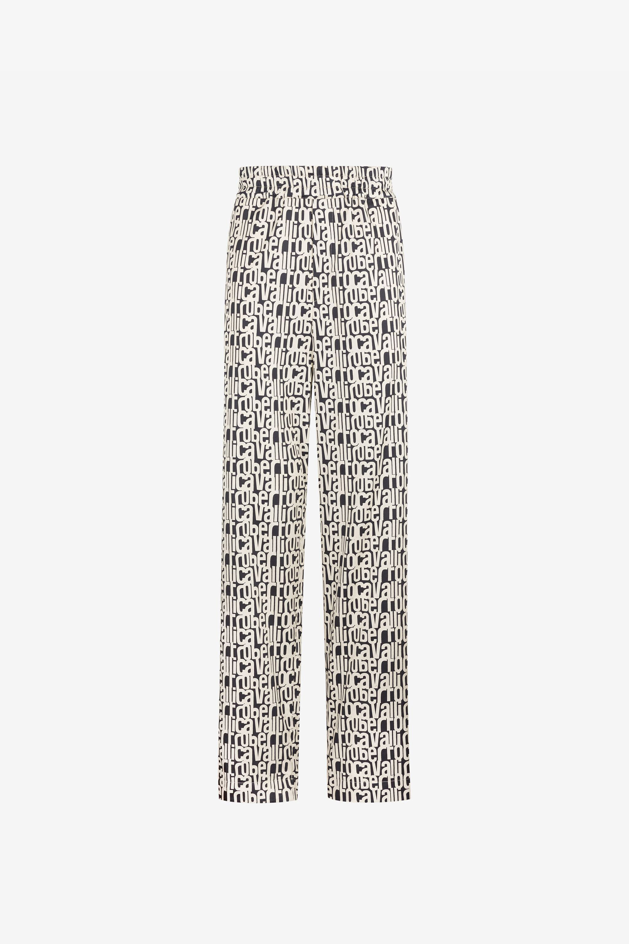 RC Logo-Print Trousers BLACK RRT221-1Z020