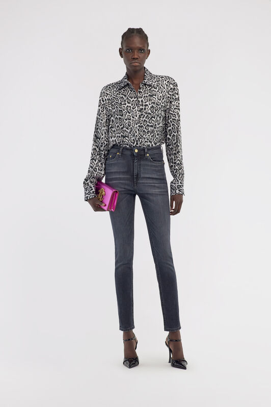 RC Shirt with jaguar print GREY NOT70A-FXM81