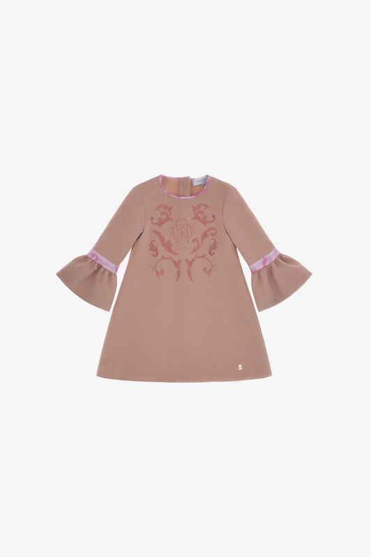 JU Printed Dress Rosa SJT182-RJ032