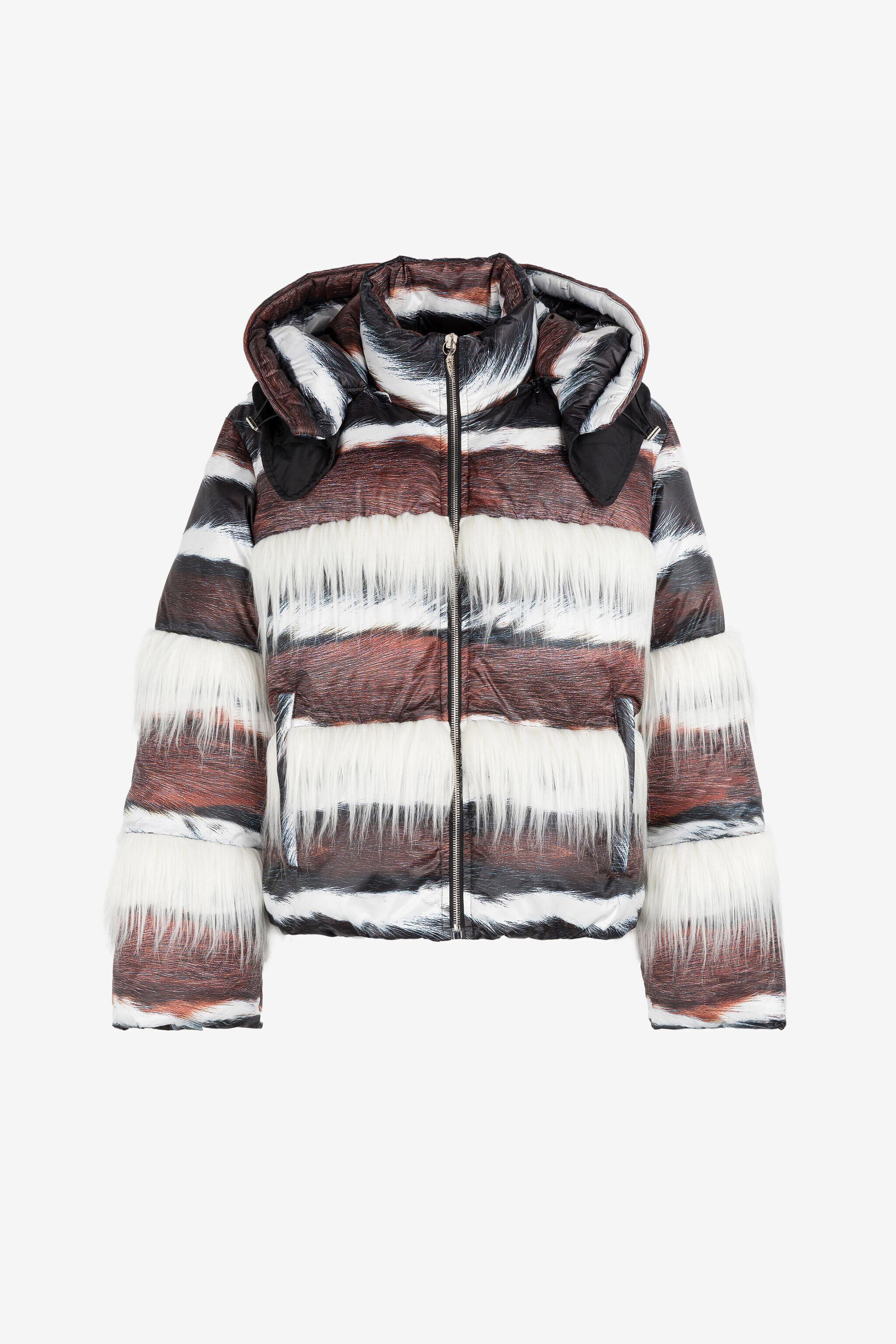 RC Animal-Print Padded Jacket MULTICOLOR RKT803-SRH33