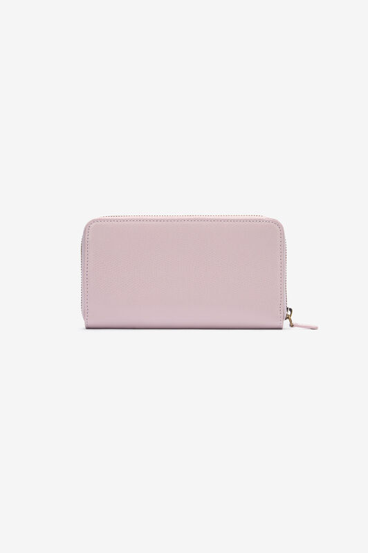 RC Portafoglio in pelle con Monogram RC Rosa OOA00B-PZ015