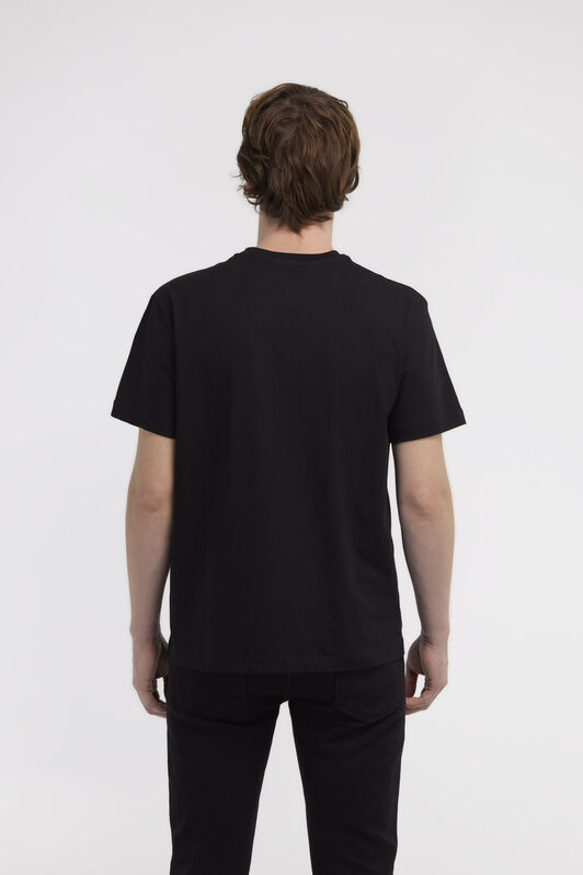 RC T-shirt with Jaguar and Snake prints Black NOT60J-JD060