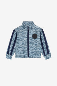 ${brand} Sweat-Shirt Avec Glissière Et Imprimé All-Over ${colorDescription} ${masterID}