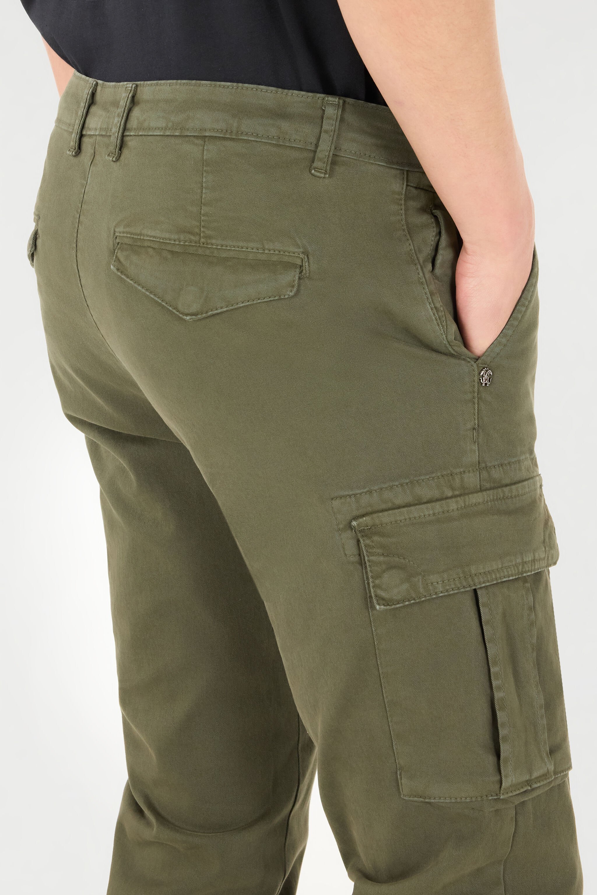 RC Pants with Functional Pockets GREEN POT20C-FA003