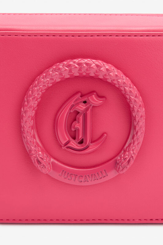 JC Bag With Snake And JC Monogram Fuchsia SFB260-SF758