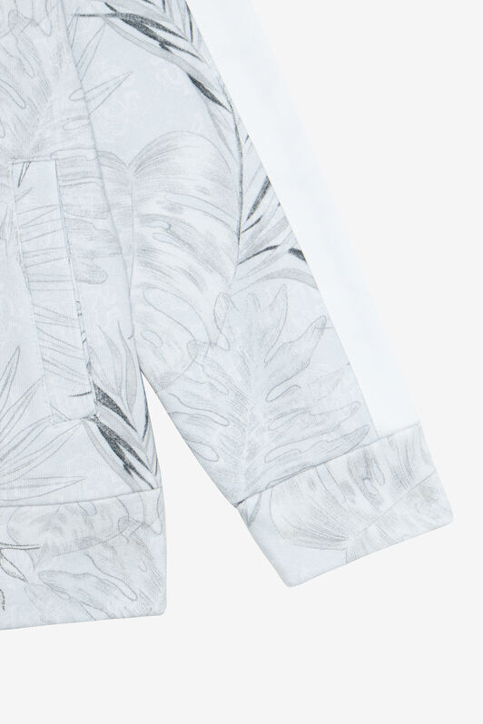 JU Felpa Grigia Con Stampa Foliage JU Felpa Grigia Con Stampa Foliage GREY VJT68H-5OP31