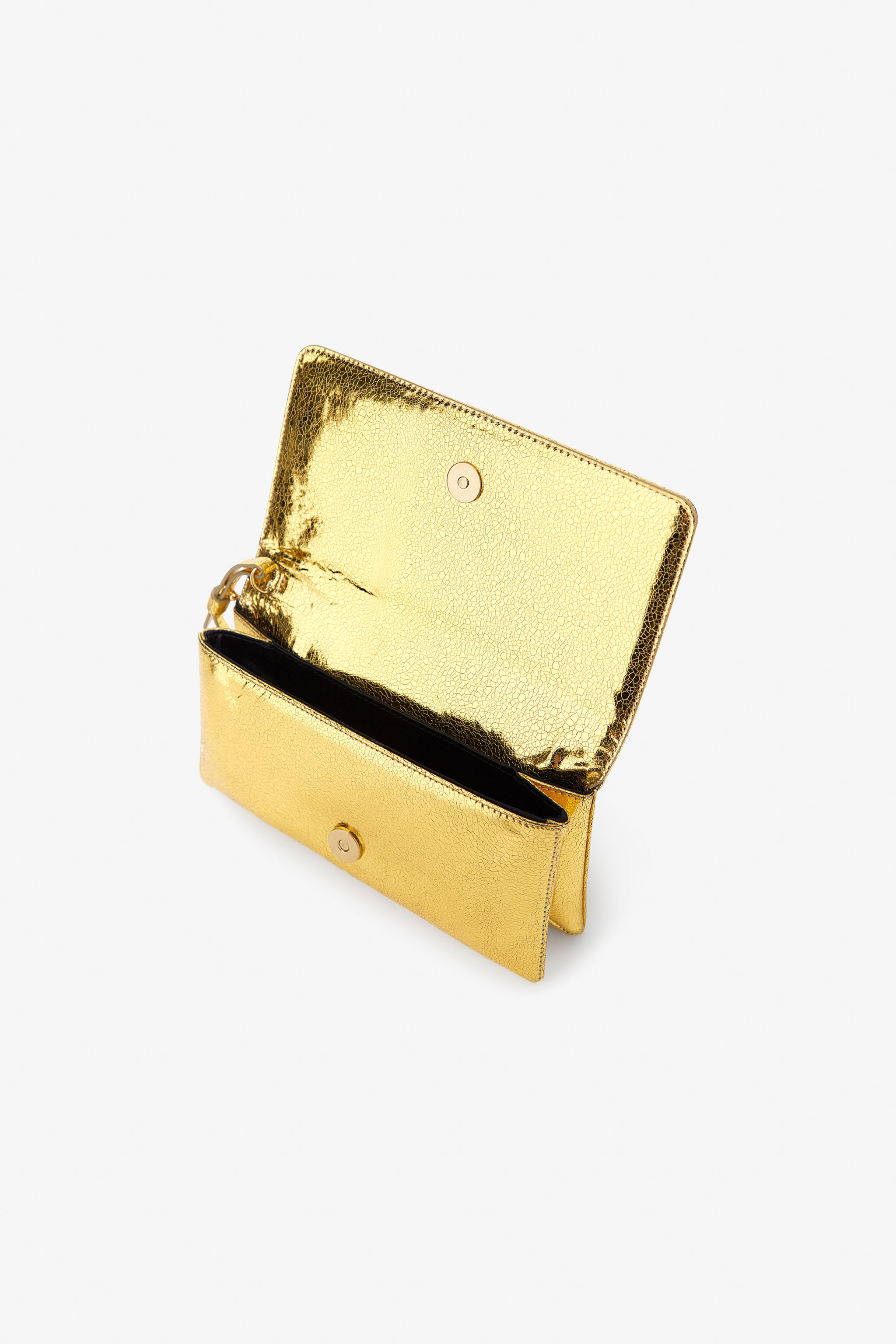 Yellow gold clutch on sale