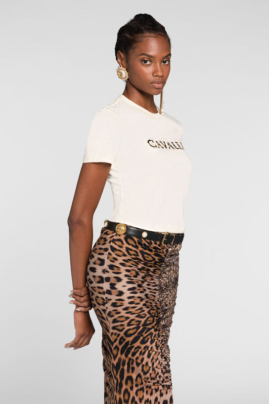 RC Logo-embroidered cotton T-shirt RC Logo-embroidered cotton T-shirt IVORY QKT60A-JD060
