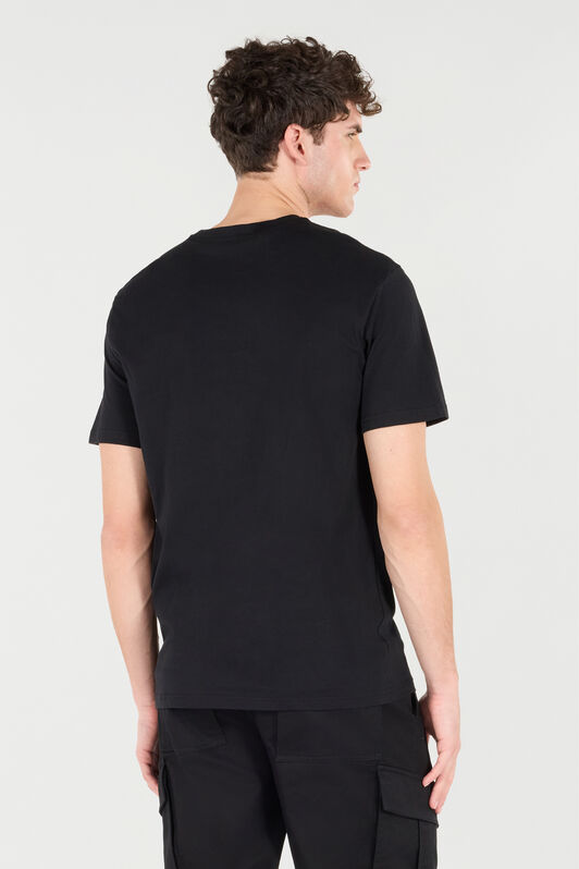 RC T-Shirt With Lightning Bolt And Jaguar Black POT60B-JD060