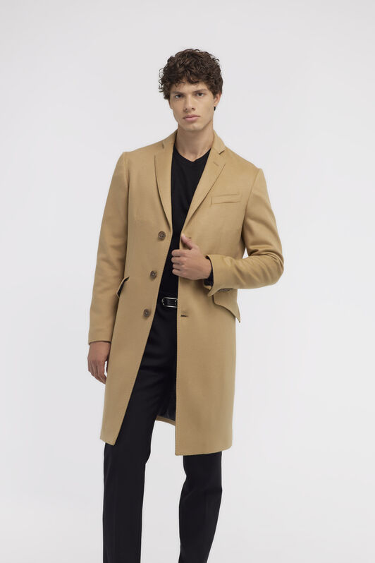 RC Single-breasted coat RC Single-breasted coat Light brown NOT50D-WH016
