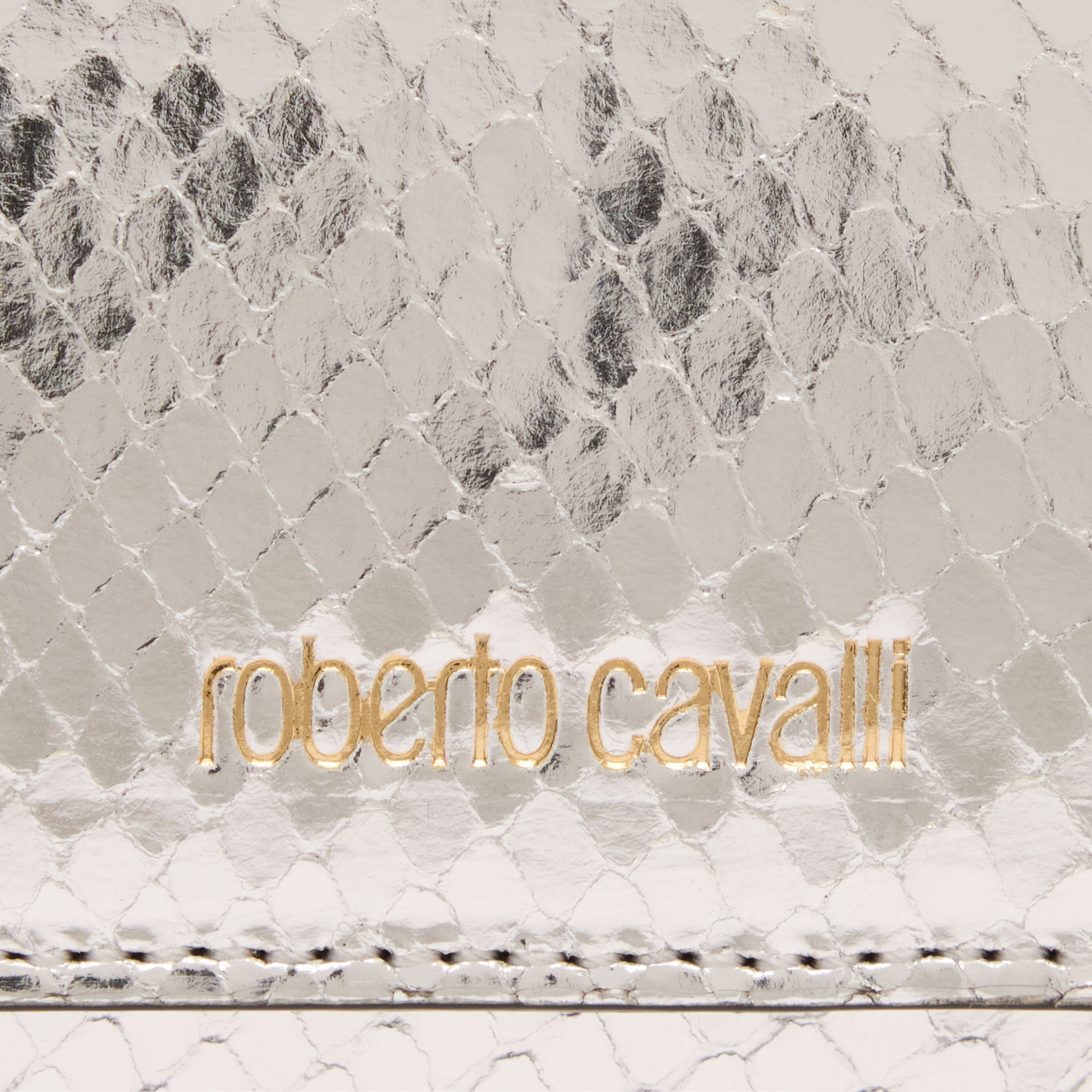 RC Laminated Cardholder with Snake Print Silver TKA002-PZ579