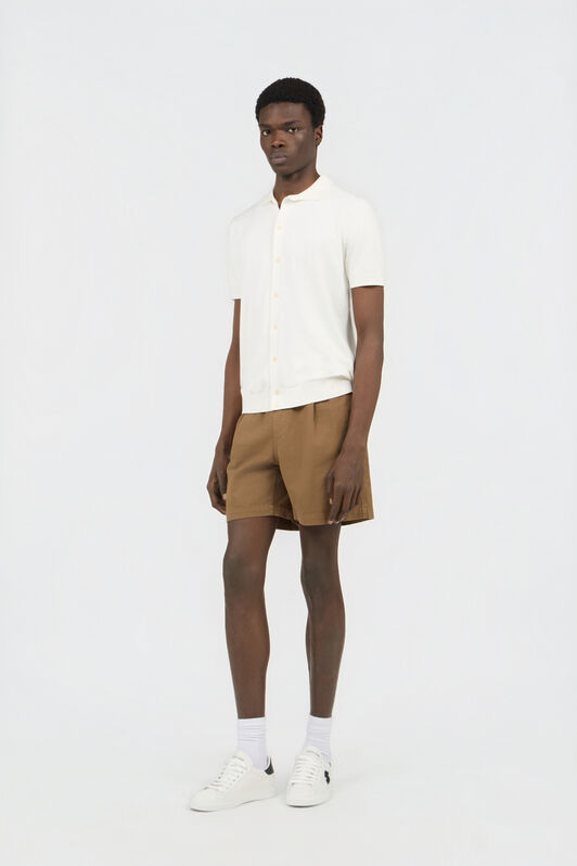 RC Polo Blanco Maille avec Monogram RC WHITE SOT71D-VI044